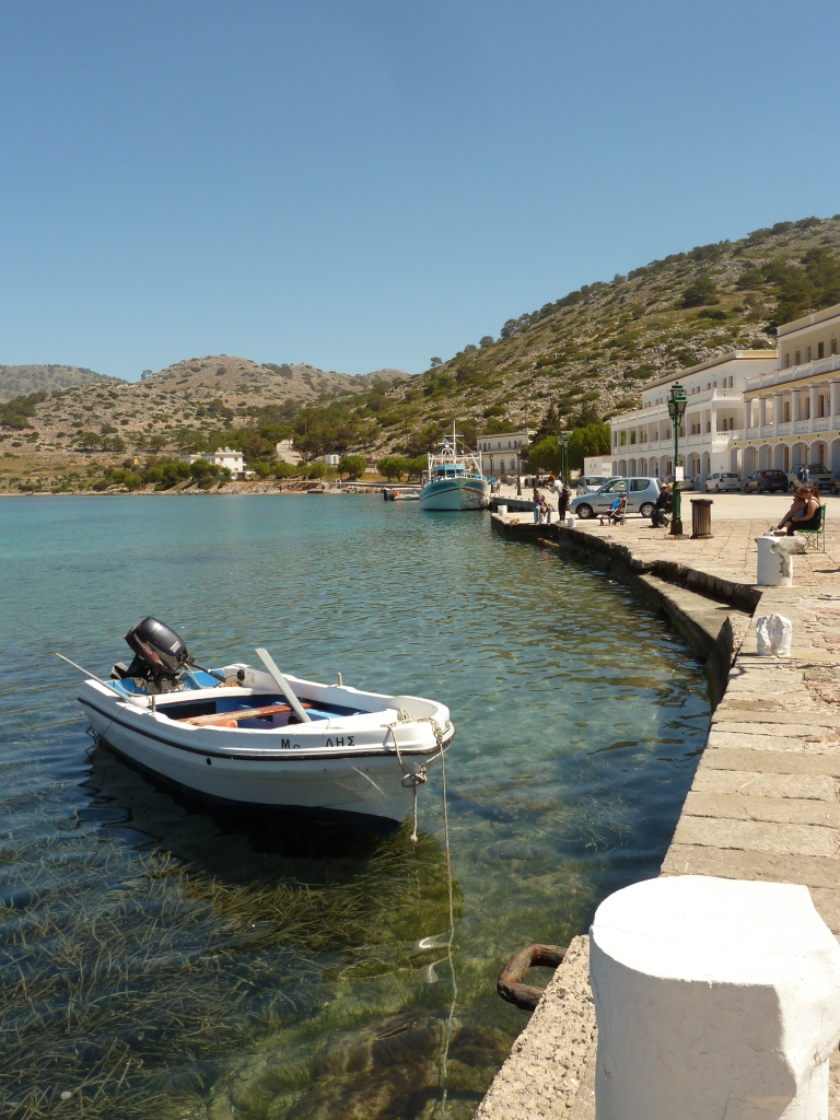 Harbour at Panormitis Monastery, Symi